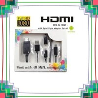 BÃO GIÁ [HCM] Cáp HDMI giúp điện thoại kết nối lên TV dành cho Samsung, XM... Xem Youtube TP10351 HOT