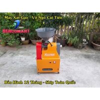 Báo Giá Máy xát gạo, vỡ hạt mini có bánh xe