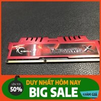 BÃO GIÁ Ram tản nhiệt 8Gb DDR3 bus 1333 hoặc overclock tới 1600, ram bộ hiệu GSKILL RIPJAW, bảo hành 36 tháng $$