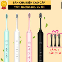 [Bao giá shopee] Bàn chải điện đa năng JlASHI DELADEP Sonic X-5 máy đánh răng chăm sóc nướu khung kim loại tặng kèm
