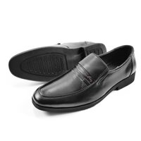 [Bao giá shoppee] Giày nam tuổi trung niên GL01 (Đen-Nâu)