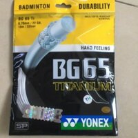 BÃO GIẢM GIÁ Dây căng vợt Yonex BG 65 ti Chính hãng 3 tem