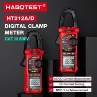 (Bảo hàng 1 năm)HABOTEST🔥 HT212 Máy đo vạn năng kỹ thuật số Máy dò điện áp AC/DC 4000 Kể 400A Amp