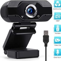 👑(Bảo hành 03 tháng) Webcam Kẹp 1080P Full HD V8 Màn Hình Tích Hợp Míc - Webcam Máy Tính Hỗ Trợ Học Trực Tuyến, để bàn