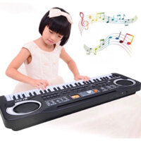 [Bảo hành 1 đổi 1] Đàn piano đàn điện tử 61 phím cho bé mới chơi tặng kèm mic. Đàn Organ MQ-6106