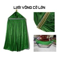 [BẢO HÀNH 1 ĐỔI 1] Võng Xếp Lưới Treo, Nằm,Dã Ngoại Người Lớn Cao Cấp Có Móc Sắt. Dài 2.2M Rộng 47cm,Võng xếp giá rẻ V47