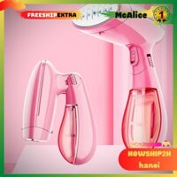 [BẢO HÀNH 1 NĂM] Bàn là hơi nước cầm tay, bàn ủi hơi nước siêu tốc Royalstar (Màu hồng, gập gọn)