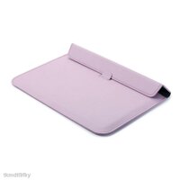Bảo Hành 1 năm Bao da cho MacBook 11"-12" inch màu trơn thời trang