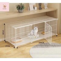 [BẢO HÀNH 1 NĂM] LƯỚI THÉP SƠN TĨNH ĐIỆN LẮP GHÉP CHUỒNG CHÓ MÈO THÚ CƯNG ĐA NĂNG