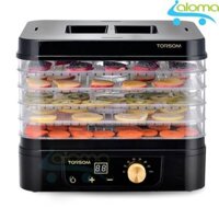 (Bảo hành 1 năm) Máy sấy hoa quả thực phẩm Hongmei và Torsom TS-D2 KT37x31x33cm sấy khô sấy dẻo làm sữa chua hâm sữa mẹ