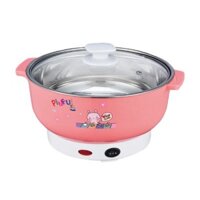 🔐Bảo Hành 1 Năm🔐 Nồi Lẩu Điện Mini Đa Năng Nika 24cm 1000W Inox 304, Tiện Dụng Cho 2-3 Người Dùng, Siêu Tiện Dụng - VS