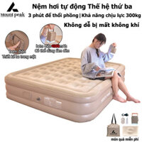 (bảo hành 10 năm+nệm hơi hệ thứ ba)Đệm Hơi Tự Bơm,mount peak,Giường hơi đơn/đôi,Giường bơm hơi,kèm bơm điện, Dùng Ở Nhà