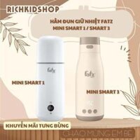 [Bảo hành 12 tháng-có hàng] Máy đun sôi và hâm nước pha sữa cầm tay Fatzbaby Mini Smart 1 dùng điện trực tiếp