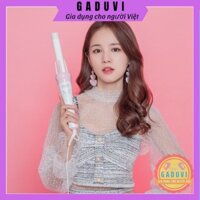 [Bảo Hành 12 Tháng] - Máy Làm Tóc Xoăn, Máy Uốn Tóc Tự Động Mini 3 Trục 360 VIVID & VOGUE Tặng Kèm Lược Và Kẹp Tóc