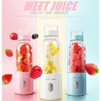 [Bảo Hành 12 Tháng] Máy Xay Sinh Tố Cầm Tay 500Ml Cóc Juicer, Lưỡi sắc, công xuất lớn