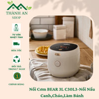 Bảo Hành 12 Tháng - Nồi Cơm BEAR DFB-C16K1 Dung Tích 1.6L-Nồi Nấu Canh,Cháo,Làm Bánh Bản Mới Nhất
