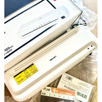 BẢO HÀNH 12 tháng- Tặng màng ép- Máy ép plastic Deli khổ a4 ép ảnh ép giấy tờ ép thẻ học flashcards