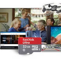 (BẢO HÀNH 12 THÁNG) Thẻ Nhớ 8GB Sandisk Class 10 100MB/s Tốc Độ Cao Chuyên Cho Điện Thoại, Máy Ảnh Quay Video Full HD