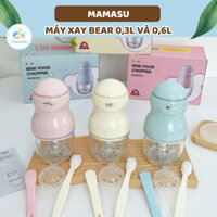 (BẢO HÀNH 18 THÁNG) Máy Xay Đa Năng Bear 0,6L Và 0,3L Cho Bé Ăn Dặm Máy Xay Bear 6 Lưỡi Máy Xay 8 Lưỡi