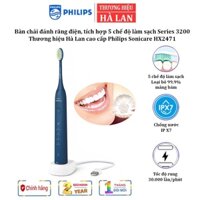 [BẢO HÀNH 2 NĂM] Bàn chải đánh răng điện Philips Sonicare HX2471 Series 3200 tích hợp 5 chế độ làm sạch .