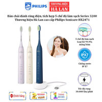 [BẢO HÀNH 2 NĂM] Bàn chải đánh răng điện Philips Sonicare HX2471 Series 3200 tích hợp 5 chế độ làm sạch