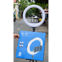 [Bảo hành 2 năm] Đèn livestream, đèn trợ sáng, 45cm RL18 chính hãng.