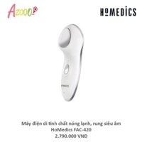 [BẢO HÀNH 2 NĂM] Máy Điện Di Tinh Chất Nóng Lạnh HoMedics FAC-420 Rung Siêu Âm Giúp Da Hấp Thụ Nhanh Dưỡng Chất