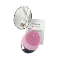 [BẢO HÀNH 2 NĂM] Máy rửa mặt Nhật Bản Maseki Lite , Sóng âm sonic rung massage chuyên trị mụn da mặt