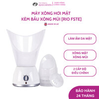 [BẢO HÀNH 2 NĂM] Máy Xông Hơi Nước Nóng Cho Da Mặt Có Bầu Xông Mũi Thương Hiệu RIO BEAUTY Model 1-IN-FSTE-UK/1.1