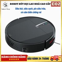 [Bảo Hành 24 Tháng] Robot Lau Nhà Thông Minh Cao Cấp Máy Lau Nhà Tự Động E02 Máy Hút Bụi Không Dây Mini Máy Hút Bụi Gia Đình Robot Hút Bụi Lau Nhà Loại Xịn