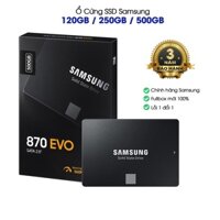 [BẢO HÀNH 3 NĂM] Ổ cứng SSD 120gb 250gb 500gb Samsung 870 Evo / 860Evo 2.5" SATA3 Fullbox New 100% BH 36 tháng 1 đổi 1