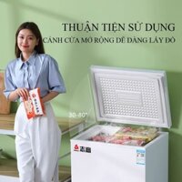 (Bảo hành 3 năm ) TỦ ĐÔNG 60L MINI CHIGO CHÍNH HÃNG 45cm X 41cm X 66cm, Tủ lạnh đông trữ sữa ,thực phẩm, Siết kiệm điện