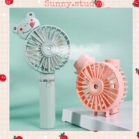 🎀Bảo Hành 3 Tháng🎀Quạt Phun Sương Cầm Tay🎀Quạt Mini Tích Điện Hơi Nước Tạo Ẩm 800mAh🎀