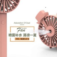 🎀Bảo Hành 3 Tháng🎀Quạt Phun Sương Cầm Tay🎀Quạt Mini Tích Điện Hơi Nước Tạo Ẩm 800mAh🎀