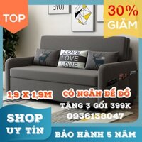 [BẢO HÀNH 5 NĂM]Giường Sofa Thông Minh Gấp Gọn Cho Bé Có Ngăn Chứa Đồ. Chuyển Đổi Thành Ghế Sofa Linh Hoạt. KT 1m9 x 1m9