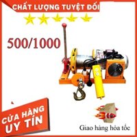 [BẢO HÀNH CHÍNH HÃNG] Tời côn KENBO 500/1000 30m máy tời xây dựng 1 tấn