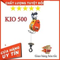 [BẢO HÀNH CHÍNH HÃNG] Tời điện Kio Winch KIO-500 500kg SIÊU BỀN