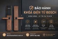 Bảo hành khóa điện tử Bosch chính hãng uy tín tại TP.HCM