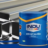 [BẢO HÀNH KHÔNG BONG TRÓC] Sơn sắt mạ kẽm Indu hộp 750Ml dùng để sơn trên kẽm, inox