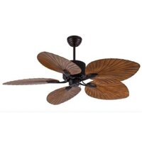 (Bảo hành,Hàng Loại 1)QUẠT TRẦN HÌNH LÁ CỌ THIẾT KẾ TINH TẾ THÍCH HỢP NHÀ HÀNG,SPA,QUÁN CAFE,Động Cơ DC 6 Tốc Độ