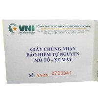 Bảo hiểm xe máy bắt buộc (VNI)