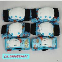 Bảo Hộ Bảo Vệ Chân Tay Trượt Patin, Đi Xe Đạp Cho Bé - Bvf2 PatinScooterGiaRe