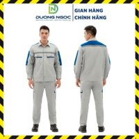 Bảo Hộ Lao Động Quần Áo Công Nhân Nam Nữ Đồng Phục Kỹ Sư BHLĐ Vải Pangrim 2721  Có Túi Hộp, Phản Quang PR02