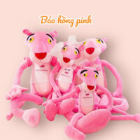 Báo hồng pink báo nhồi bông dễ thương chất liệu cao cấp đủ size 60-80-130-160-180cm