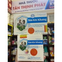 Bảo khí khang hỗ trợ giảm ho đờm, ho khó thở giảm tái phát ho