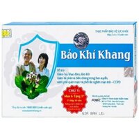 BẢO KHÍ KHANG Hỗ trợ giảm ho, khạc đờm (Hộp 20 viên)