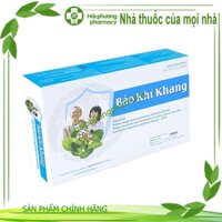 BẢO KHÍ KHANG (HỘP 20 VIÊN) - Giảm tái phát hen suyễn, viêm phế quản mạn