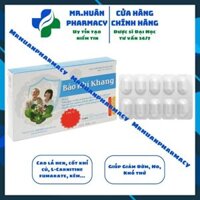 Bảo Khí Khang (Hộp 20 viên) - Giảm tái phát và biến chứng trong hen suyễn, viêm phế quản và COPD