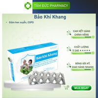 BẢO KHÍ KHANG [Hộp 20 viên] - Hỗ trợ giảm ho, đờm, hen suyển, COPD