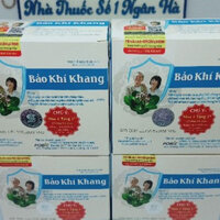 Bảo khí khang(Hộp 2 lọ-120 viên) giảm ho,khạc đờm,khó thở,giảm tái phát và biến chứng trong hen suyễn,COPD date mới nhất